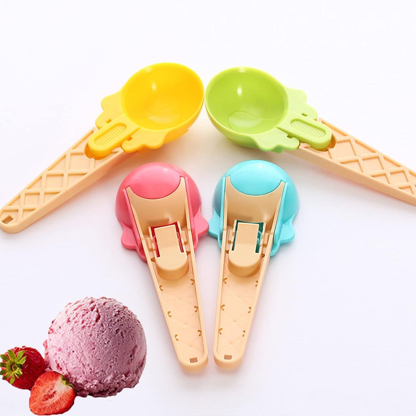 2pcs Ice Cream & Watermelon Scoop with Trigger Dipper - Chestore