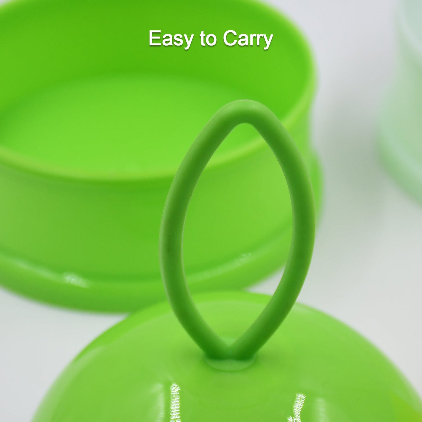 3 - Layer Lunch Box – Unique Design with Liquid Food Container (Green) - Chestore