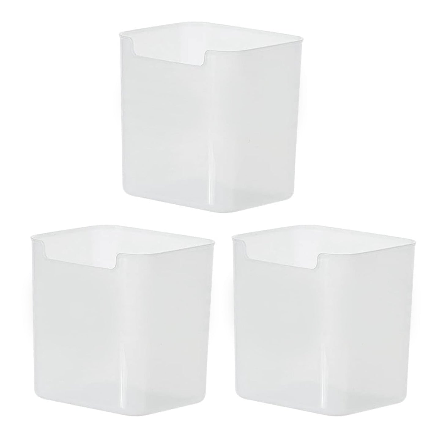3 - Piece Clear Plastic Organizer Tray Set – Versatile Storage Solution - Chestore
