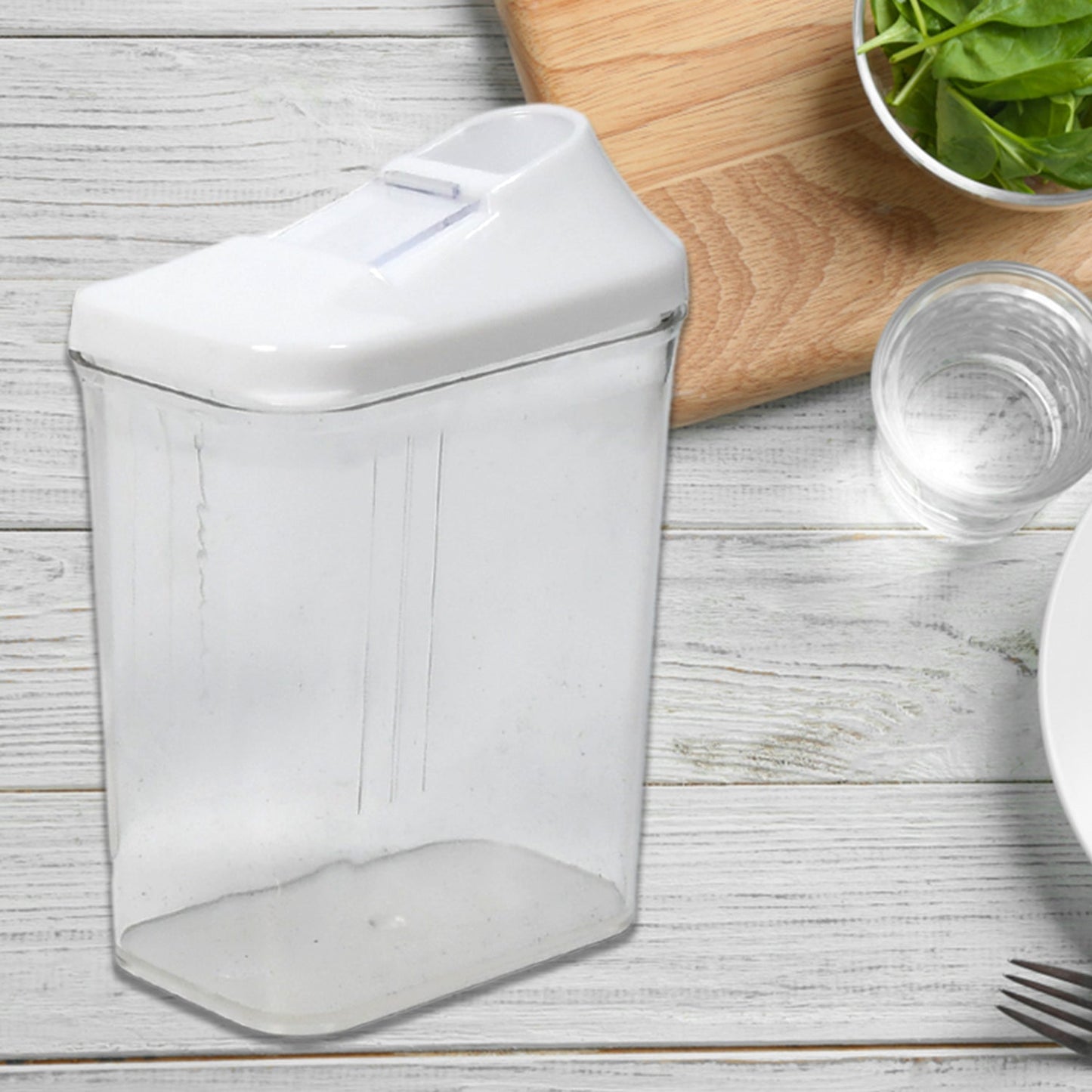 3 - Piece Transparent Kitchen Storage Jar Set – Airtight & Durable - Chestore