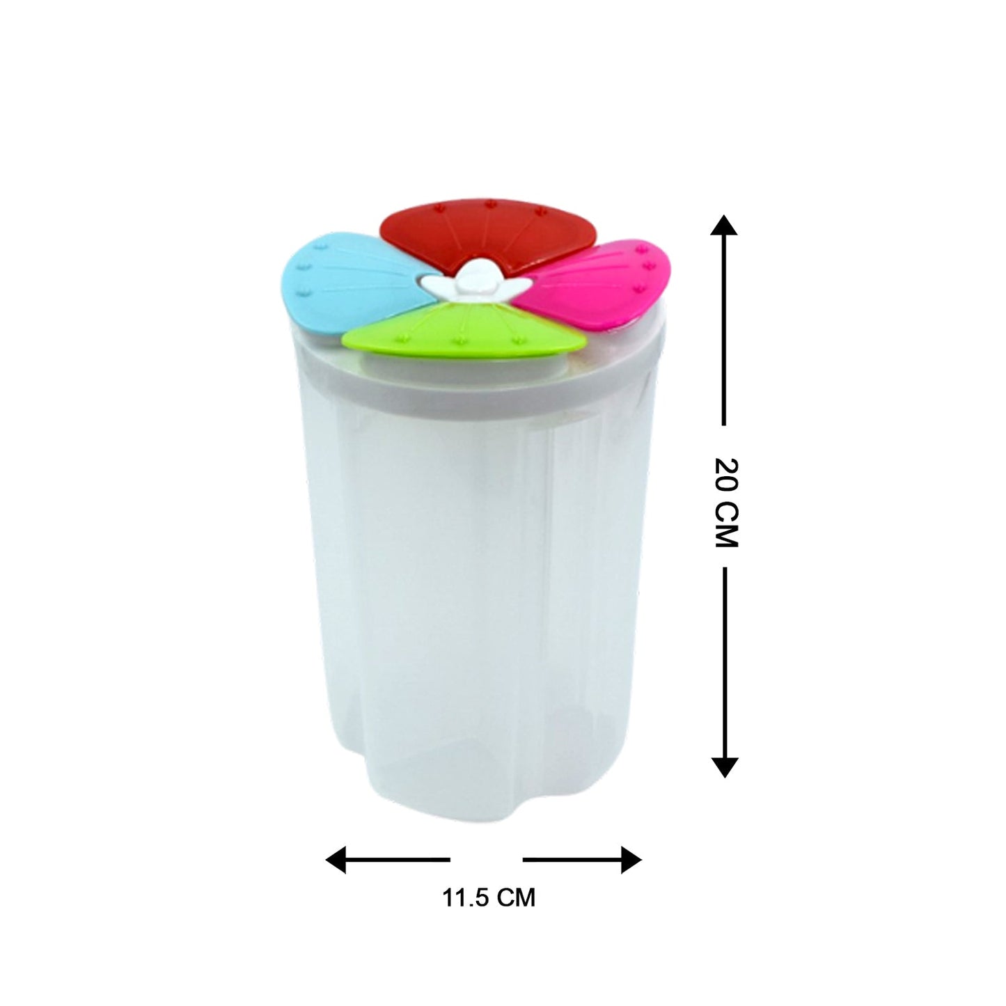 4 - Section Airtight Transparent Food Storage Container – Organize with Ease - Chestore