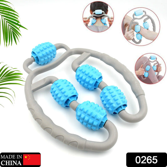 5 - Wheel Muscle Massage Roller – Relieve Soreness & Improve Recovery | Full Body Fitness Relaxation Tool - Chestore