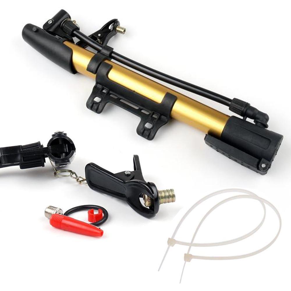 Aluminum Mini Bicycle Air Pump – Portable & High-Pressure Inflation