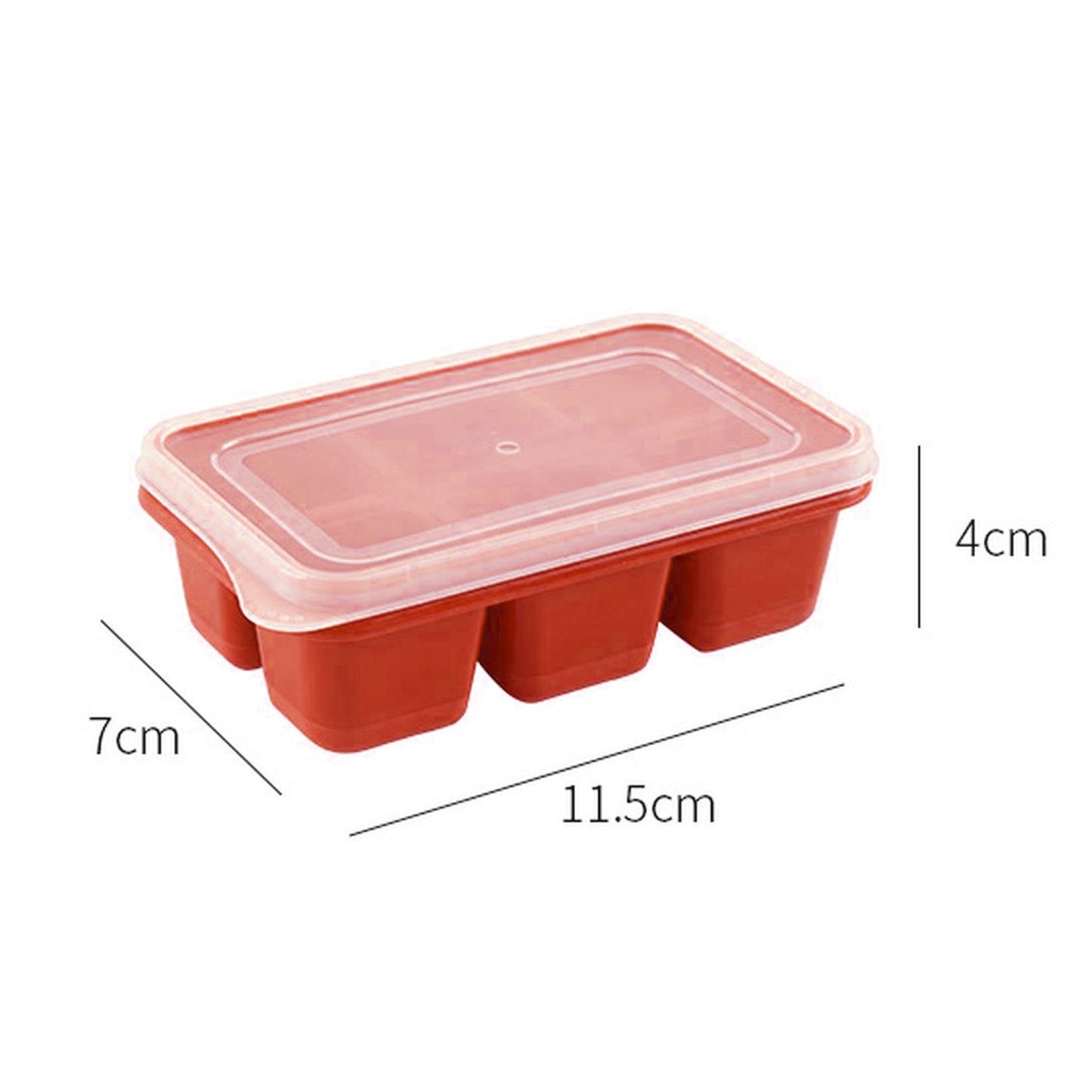 6 - Cavity Silicone Ice Tray for Home & Kitchen - Chestore