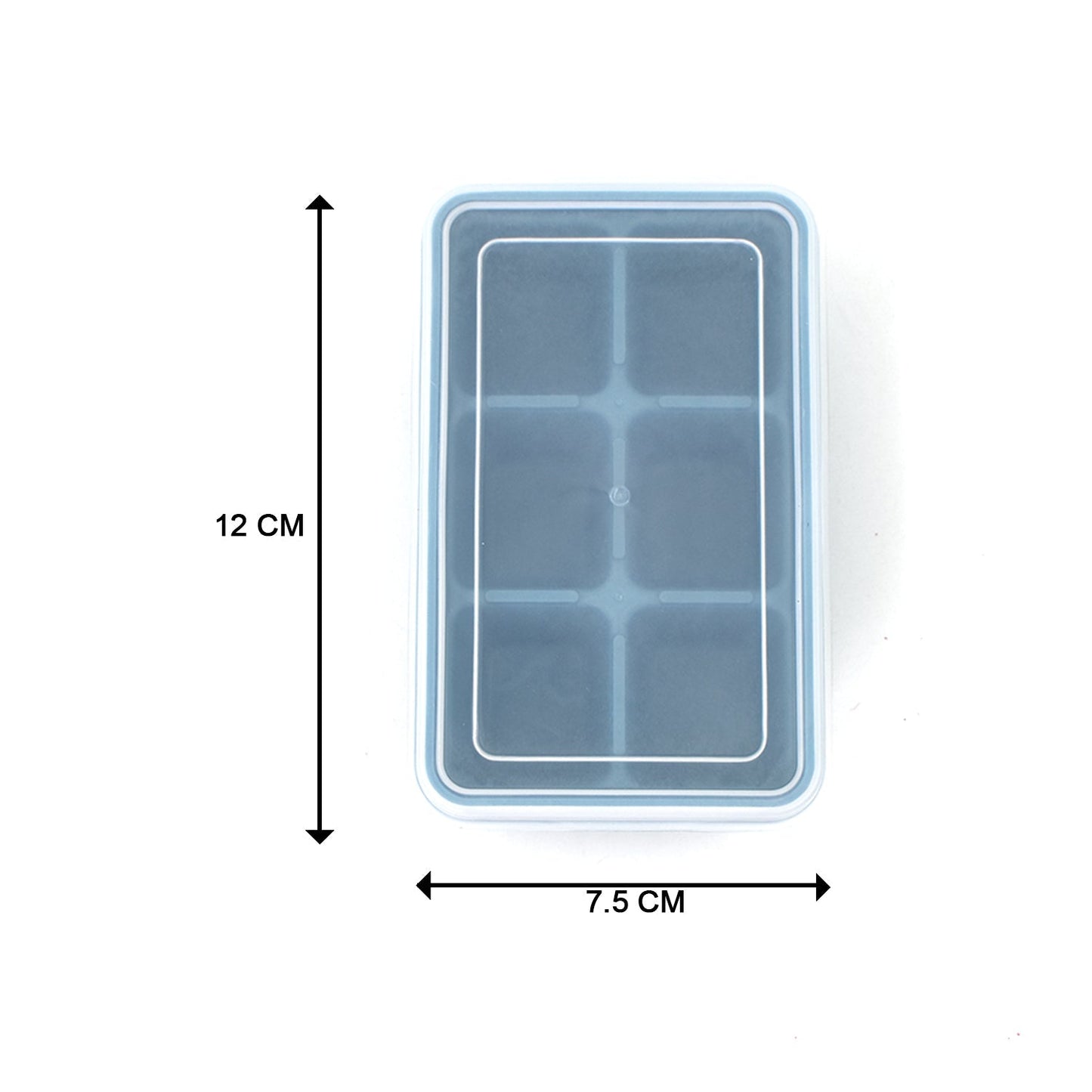 6 - Grid Silicone Ice Cube Tray – Flexible & Reusable - Chestore