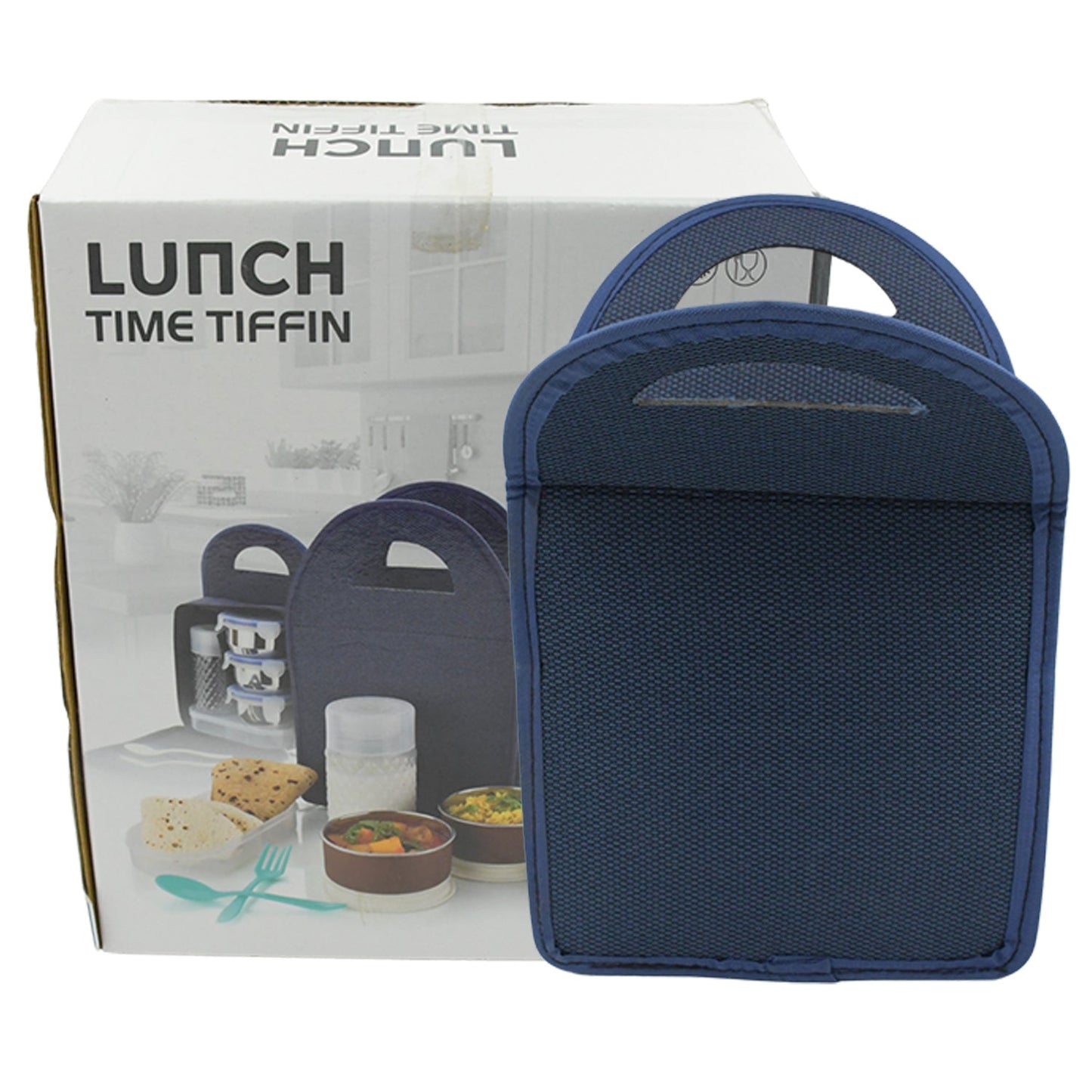 6 - in - 1 Tiffin Lunch Box Set – Leak - Proof, Microwave Safe, with Bag & Bottle - Chestore