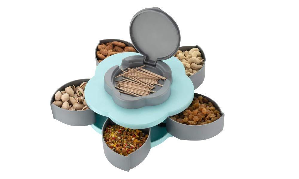 Smart Candy Box | Rotating Snack Storage Organizer for Dry Fruits & Sweets