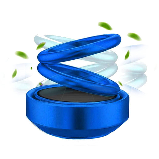 Solar-Powered Car Aroma Diffuser – 360° Rotating Car Air Freshener