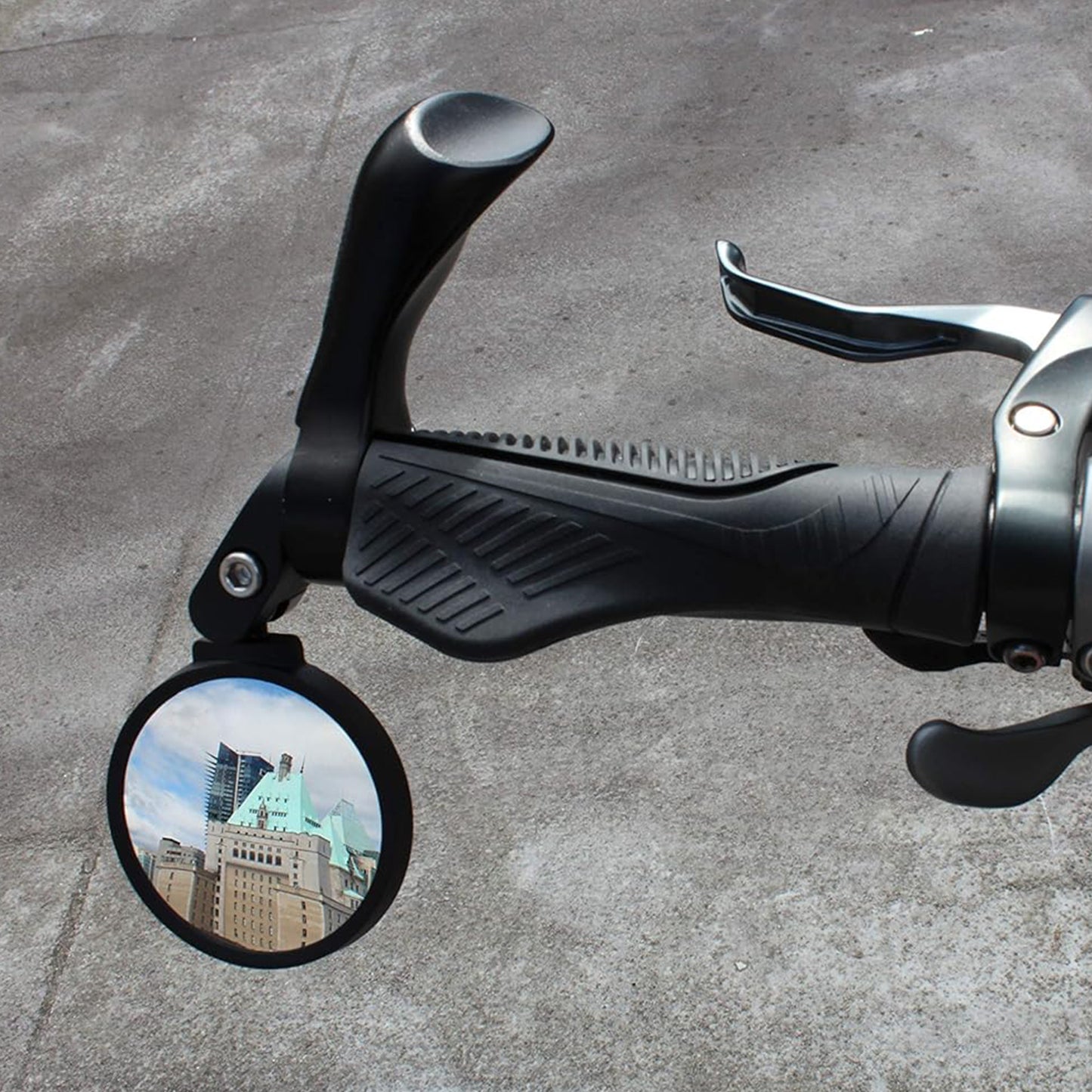360° Rotatable & Foldable Bar-End Bike Mirror 🚴‍♂️🔍