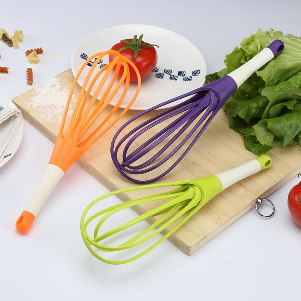Plastic Whisk Mixer for Milk, Coffee, Egg, & Juice | Balloon Whisk for Kitchen