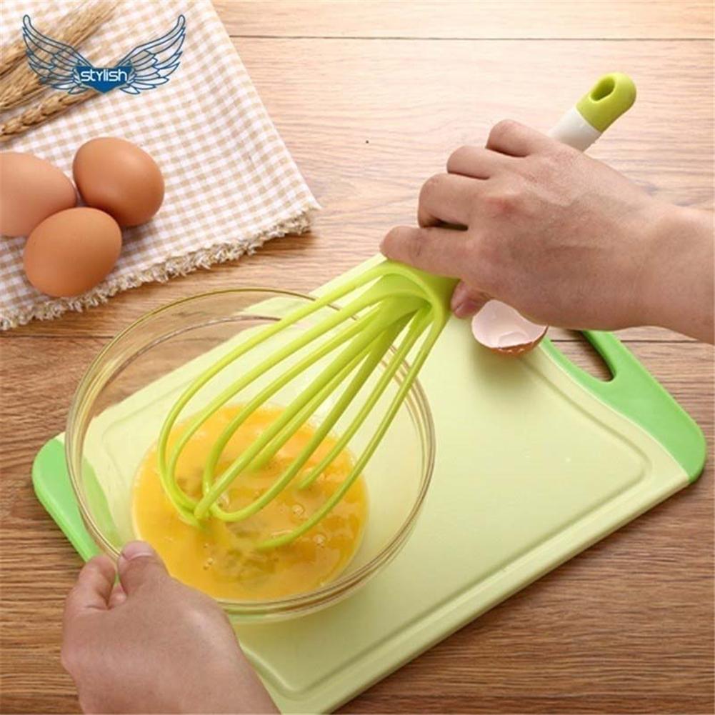 Plastic Whisk Mixer for Milk, Coffee, Egg, & Juice | Balloon Whisk for Kitchen