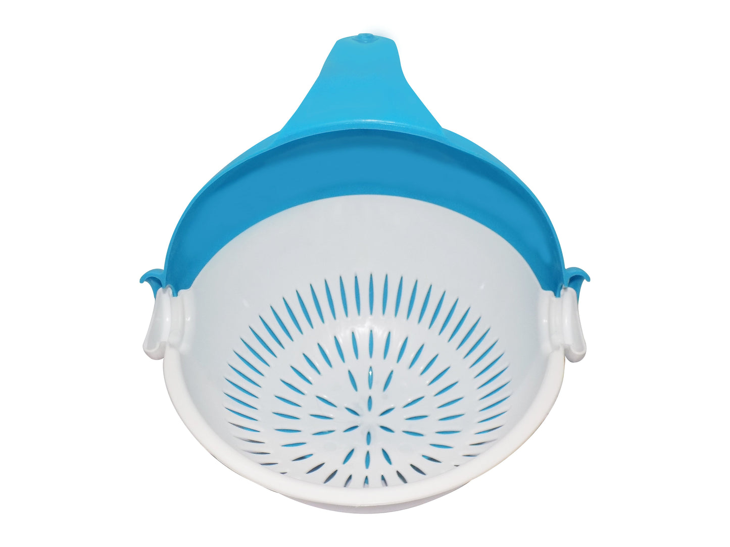 Multi-Functional Fruit & Vegetable Washing Bowl with Strainer & Handle