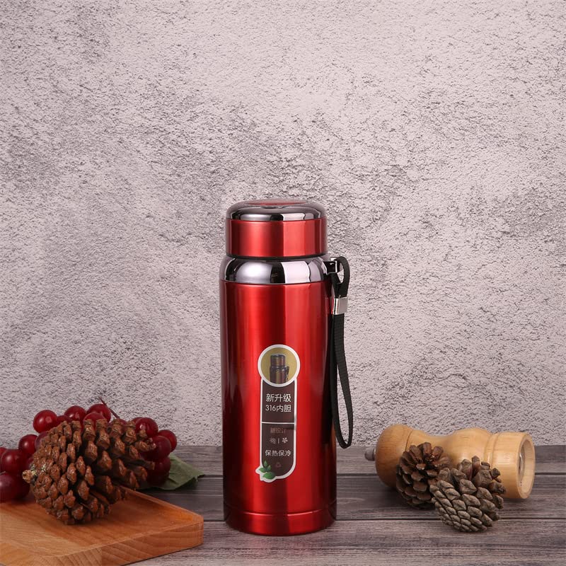 800ml Stainless Steel Thermos Bottle – Leak - Proof & Reusable Flask - Chestore