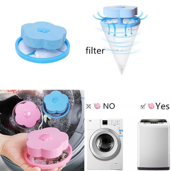 Washing Machine Floating Lint Filter – Hair & Lint Catcher for Cleaner Laundry