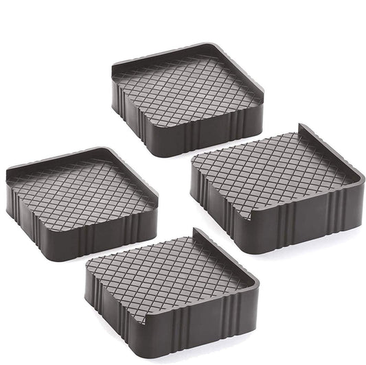 Refrigerator Base Stand | 4-Piece Washing Machine & Furniture Base Stand for Fridges