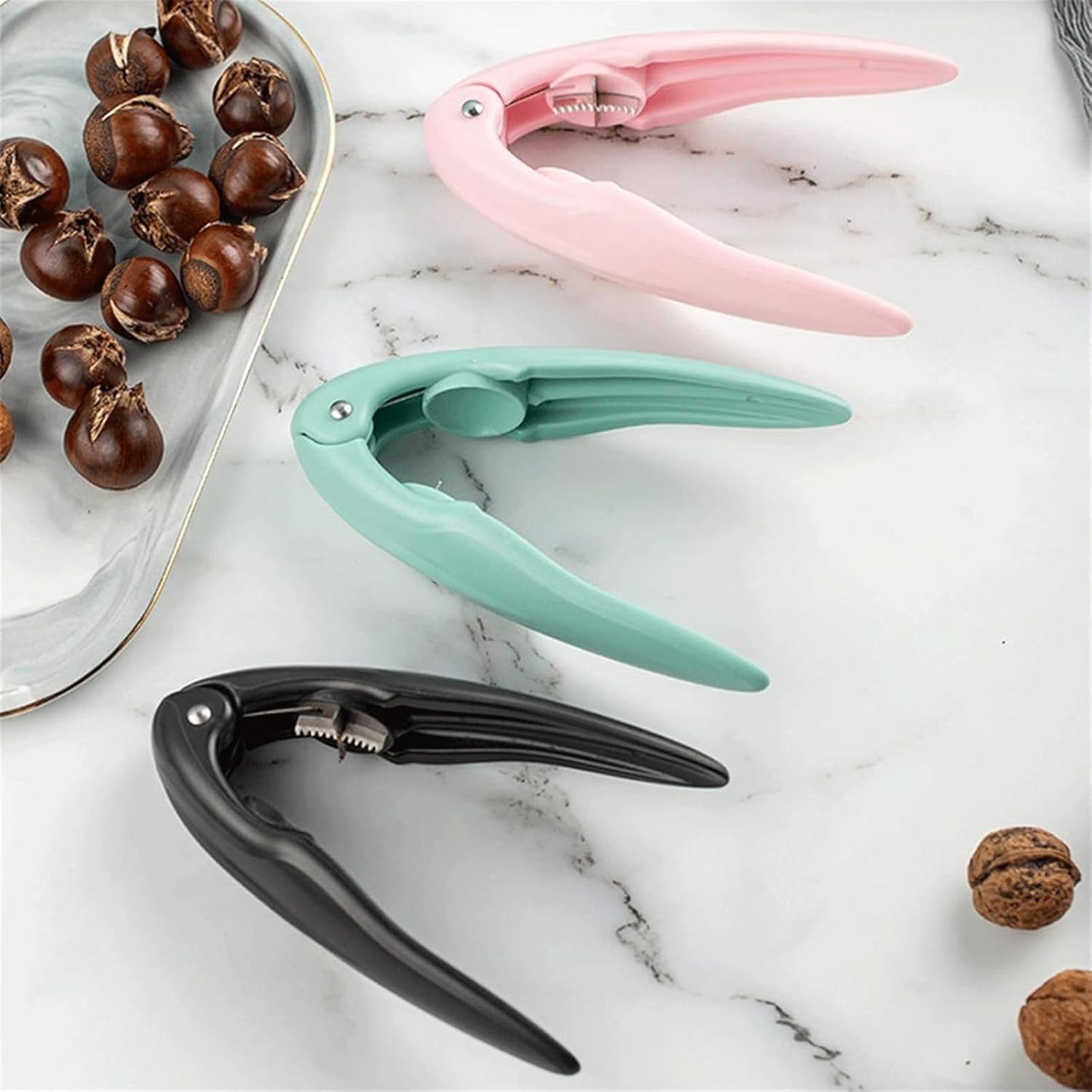 Heavy-Duty Nutcracker – Chestnut & Nuts Opener Clip for Easy Cracking