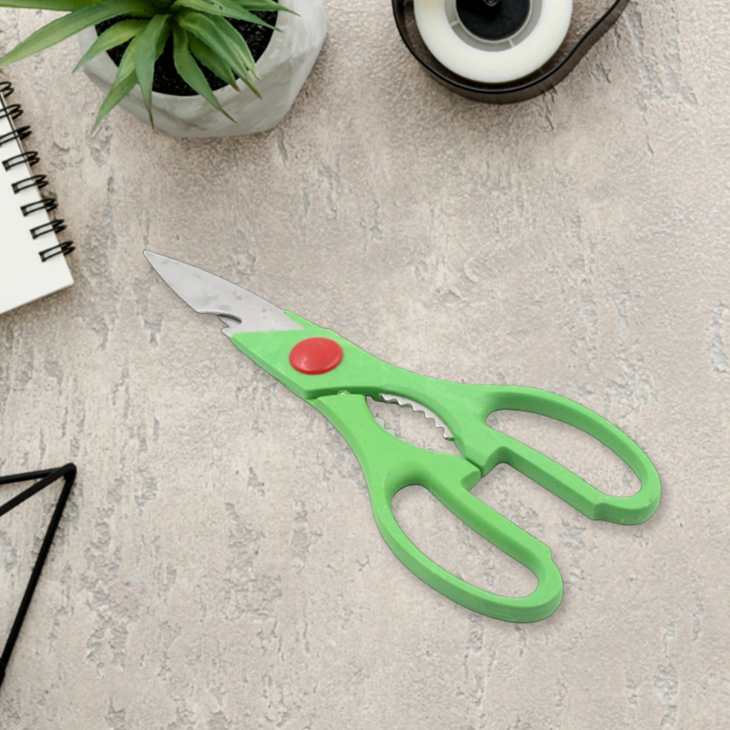 ✂️ Multi-Function Stainless Steel Kitchen Scissors with Bottle Opener