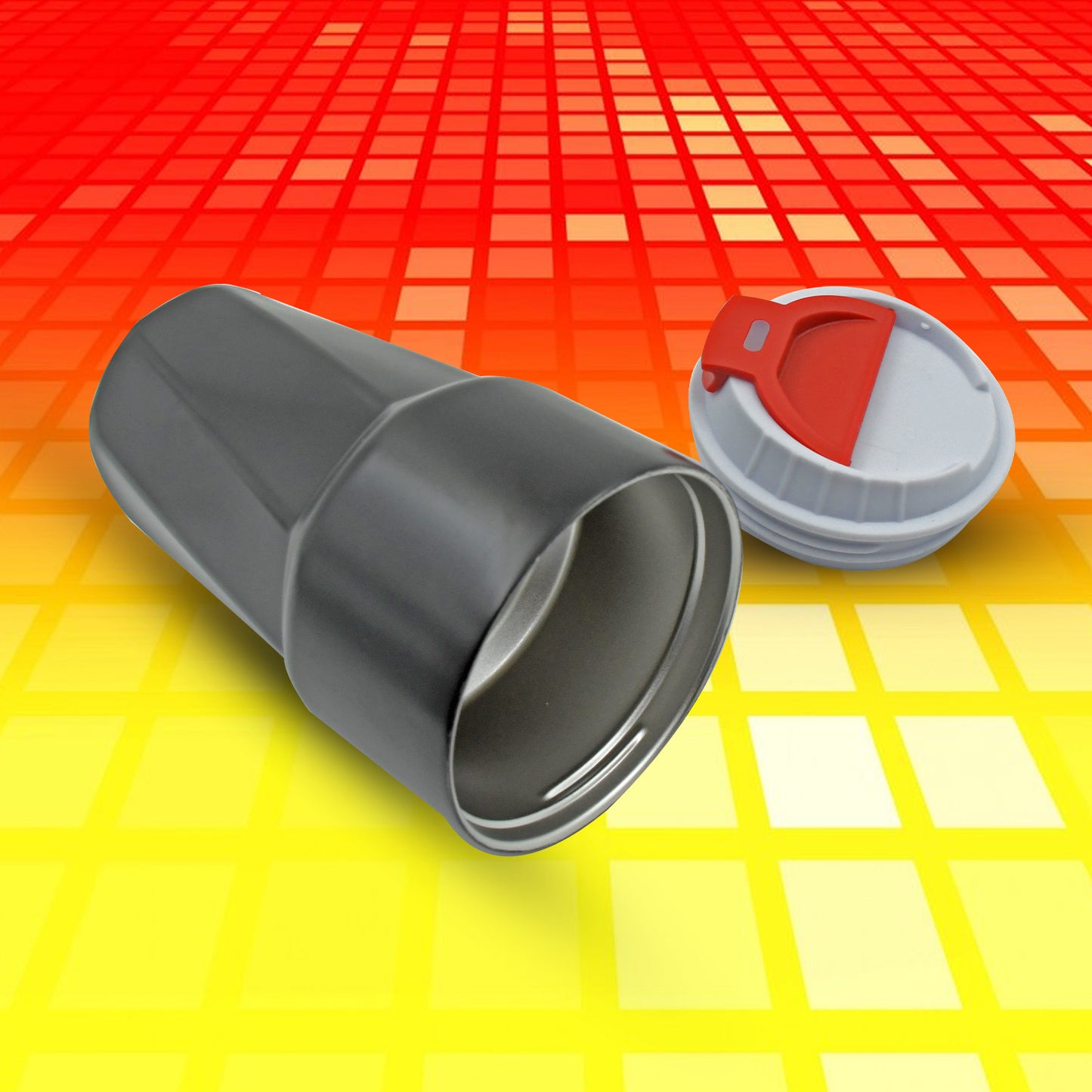 Stainless Steel Vacuum Insulated Travel Mug – Reusable Thermal Coffee Cup with Lid