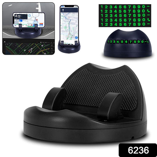 🚗 2-in-1 Car Anti-Slip Mat & Phone Holder – Stay Put, Stay Safe!