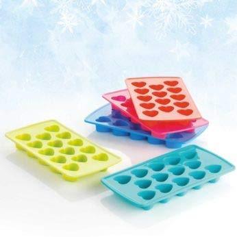 Heart-Shaped Ice Cube Tray – Flexible & Easy-Release Silicone Mold