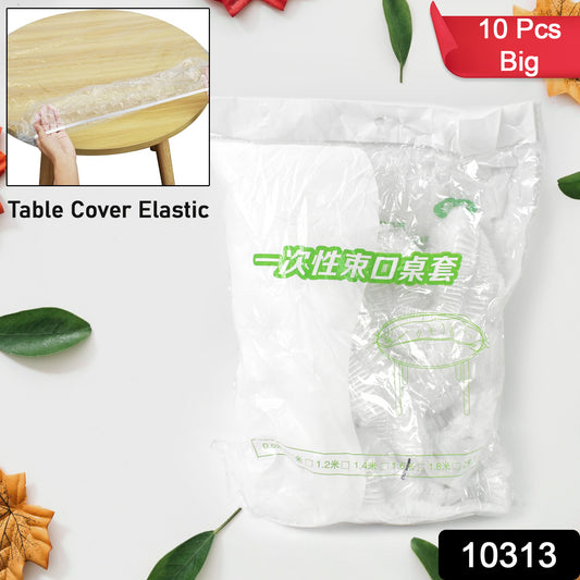 Big Elastic Table Cover Bag – 1.6m | Waterproof & Reusable (10 Pcs Set) 🏡✨
