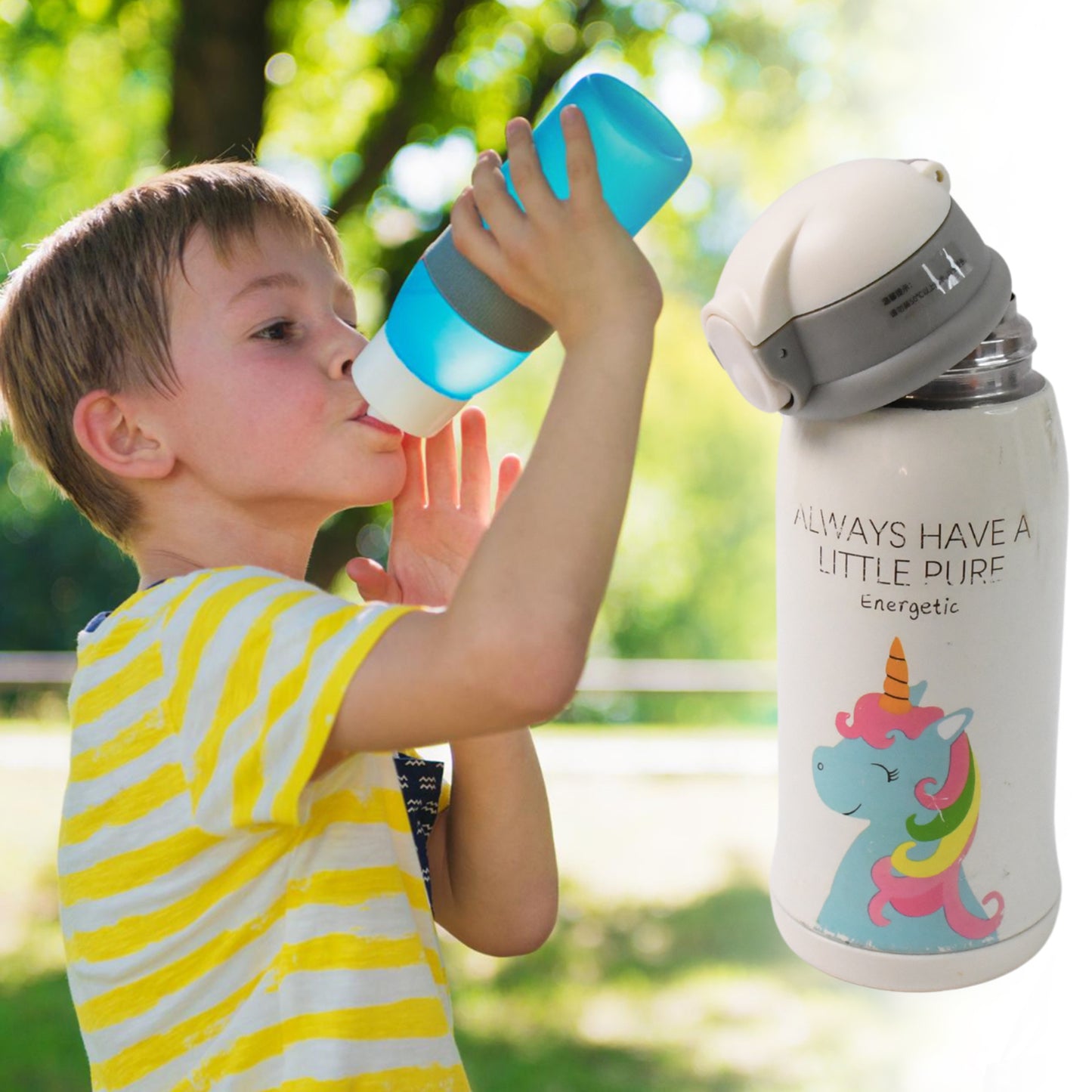 500ml Stainless Steel Double Wall Vacuum Insulated Water Bottle – Leak-Proof & Durable
