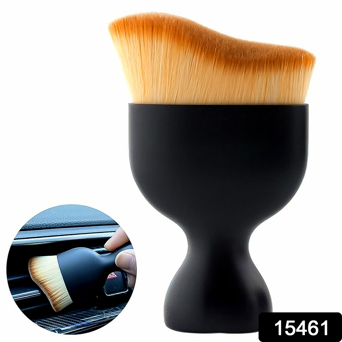 Mini Car Interior Cleaning Soft Brush – Compact Duster for Dashboard & Vents 🧼🚗✨