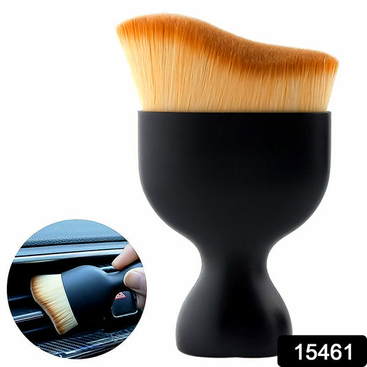 Mini Car Interior Cleaning Soft Brush – Compact Duster for Dashboard & Vents 🧼🚗✨
