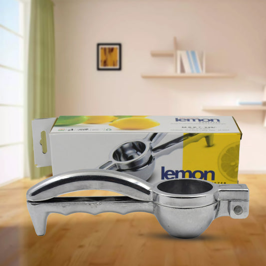 Stainless Steel Lemon Squeezer | Heavy-Duty Hand Juicer for Citrus Fruits