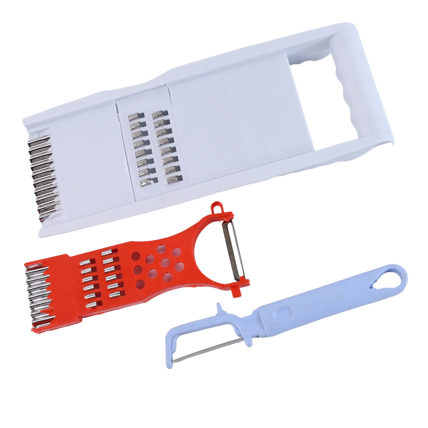 3-in-1 Kitchen Set – Grater, Slicer & Peeler for Effortless Prep 🥕🔪