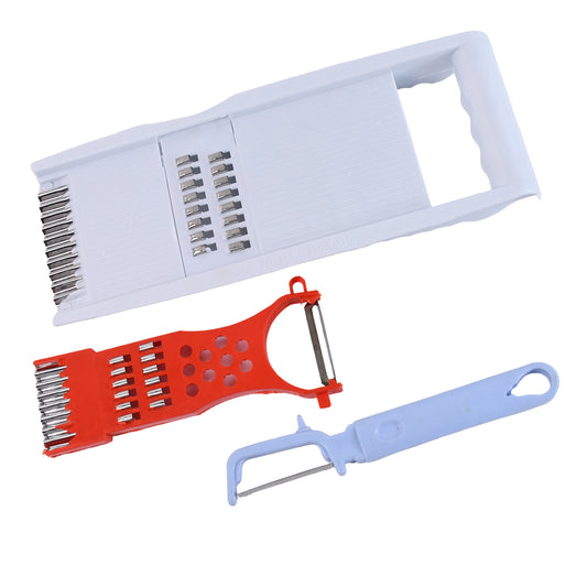 3-in-1 Kitchen Set – Grater, Slicer & Peeler for Effortless Prep 🥕🔪