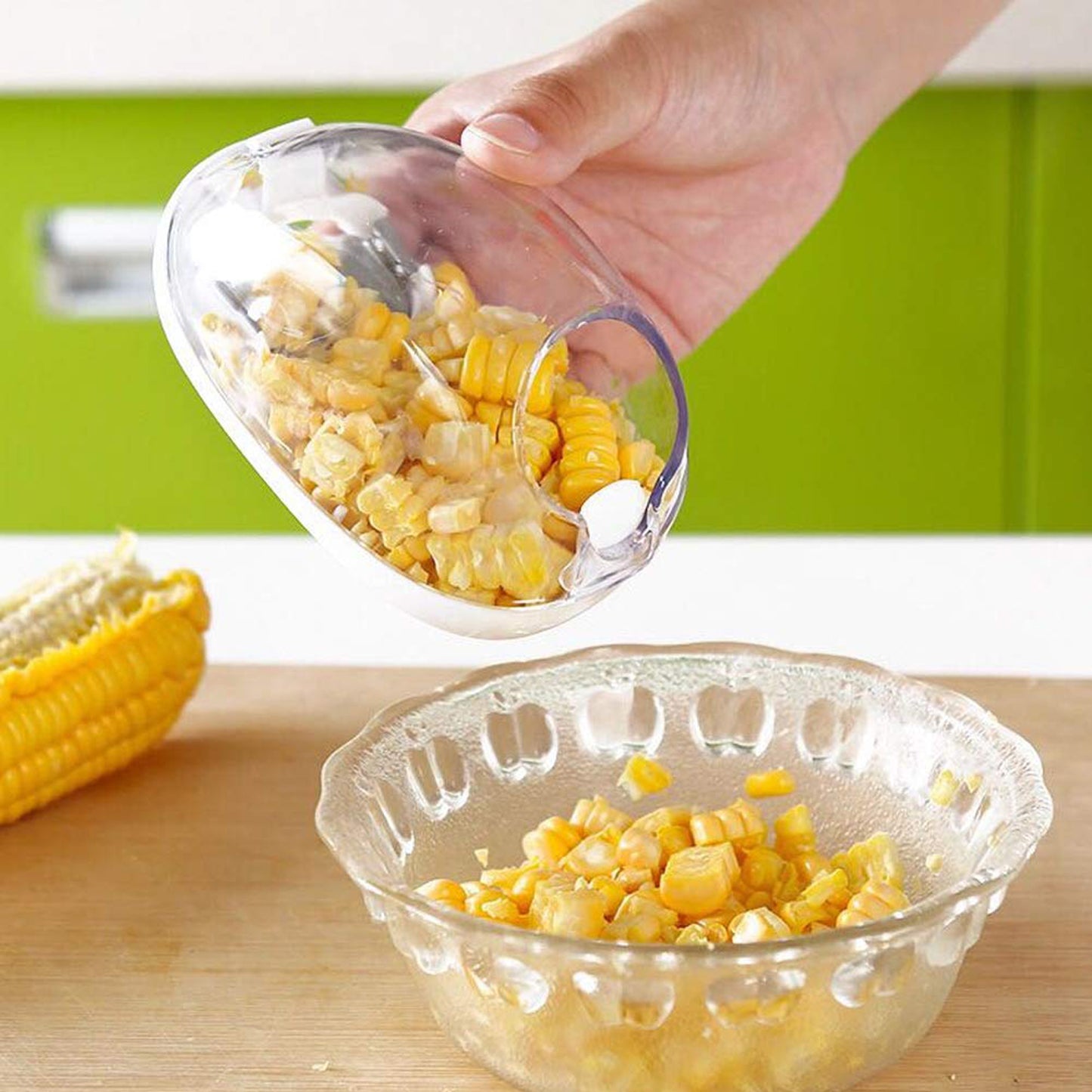 Magic Corn Remover – Easy Kernel Stripper with Steel Blades 🌽✨