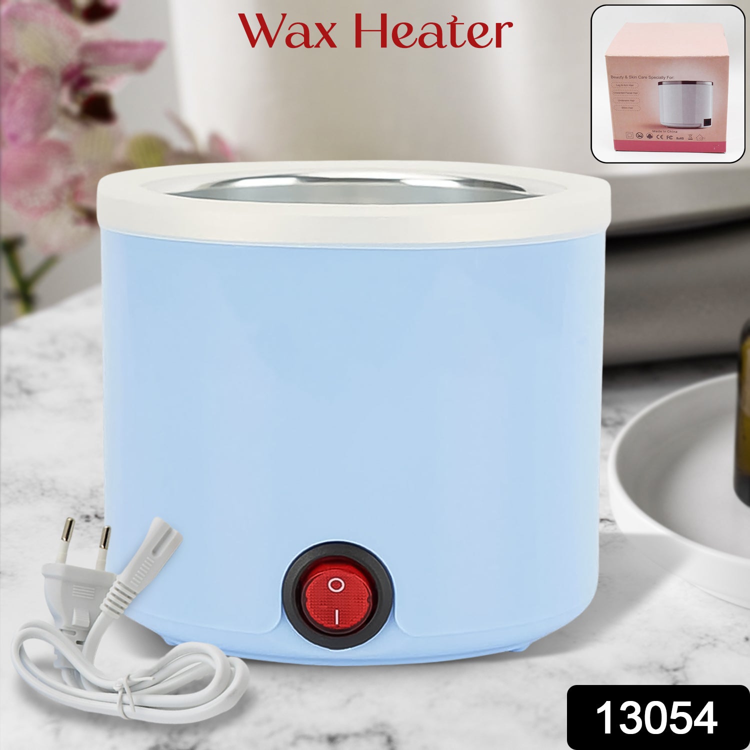 Electric Wax Heater – 100W Wax Melting Pot for Hair Removal & Spa Use (200ml)