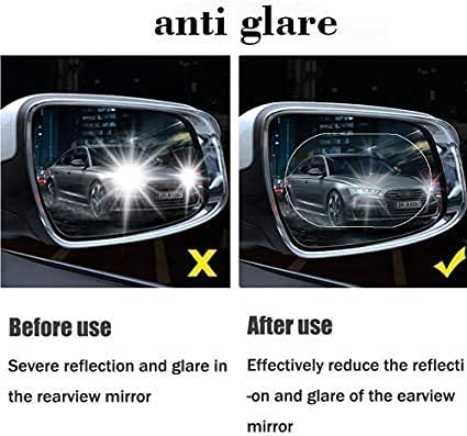 Anti-Fog & Anti-Scratch Rearview Mirror Film – Waterproof HD Protective Sticker