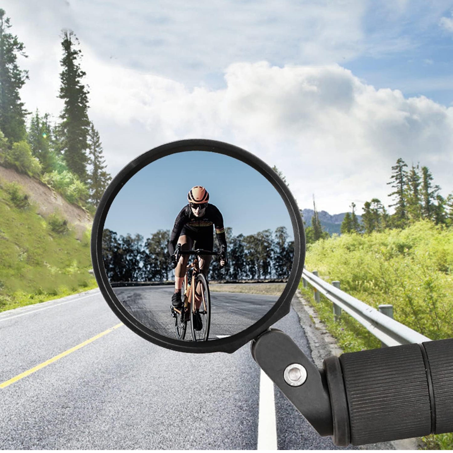 360° Rotatable & Foldable Bar-End Bike Mirror 🚴‍♂️🔍