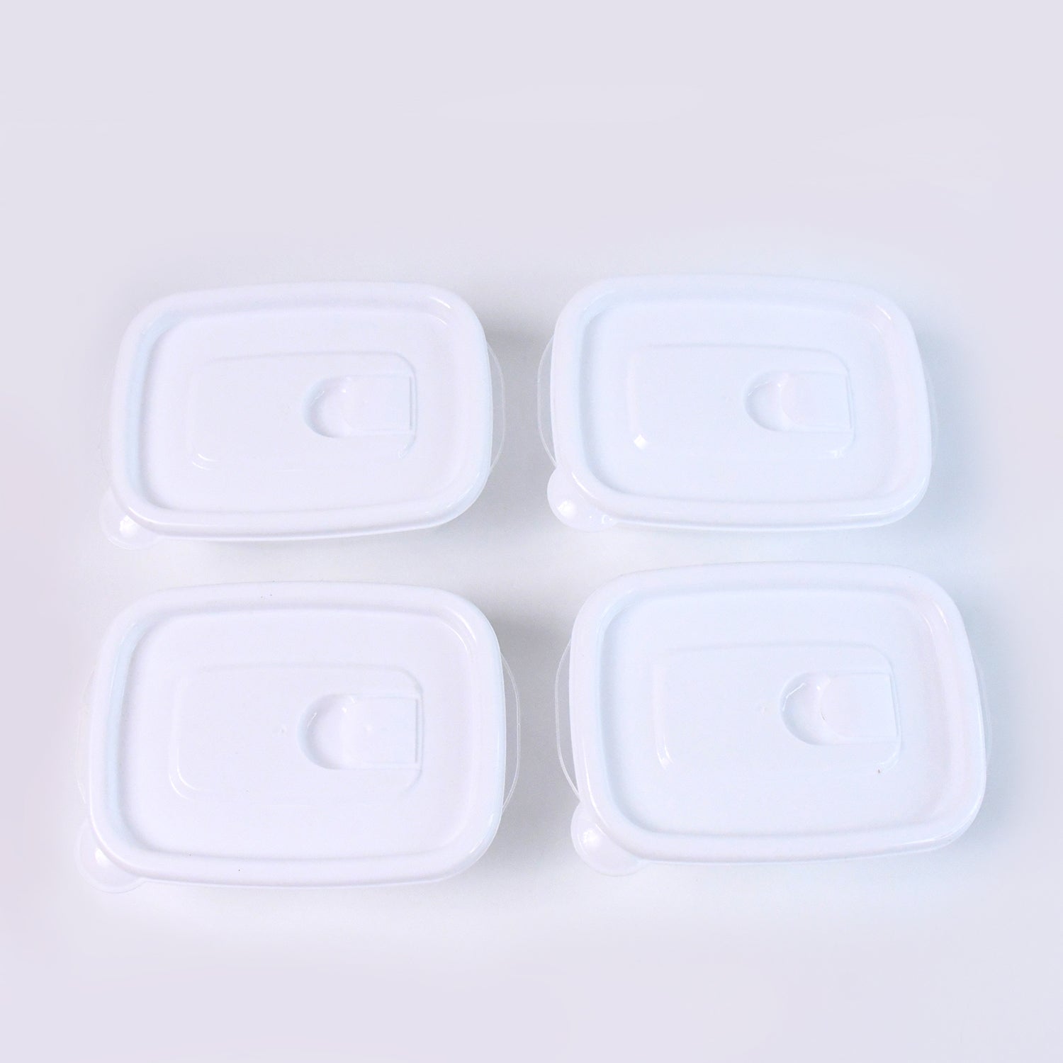 4-Piece Microwave-Safe Food Storage Containers – 400ml Airtight & BPA-Free 🍱🔥