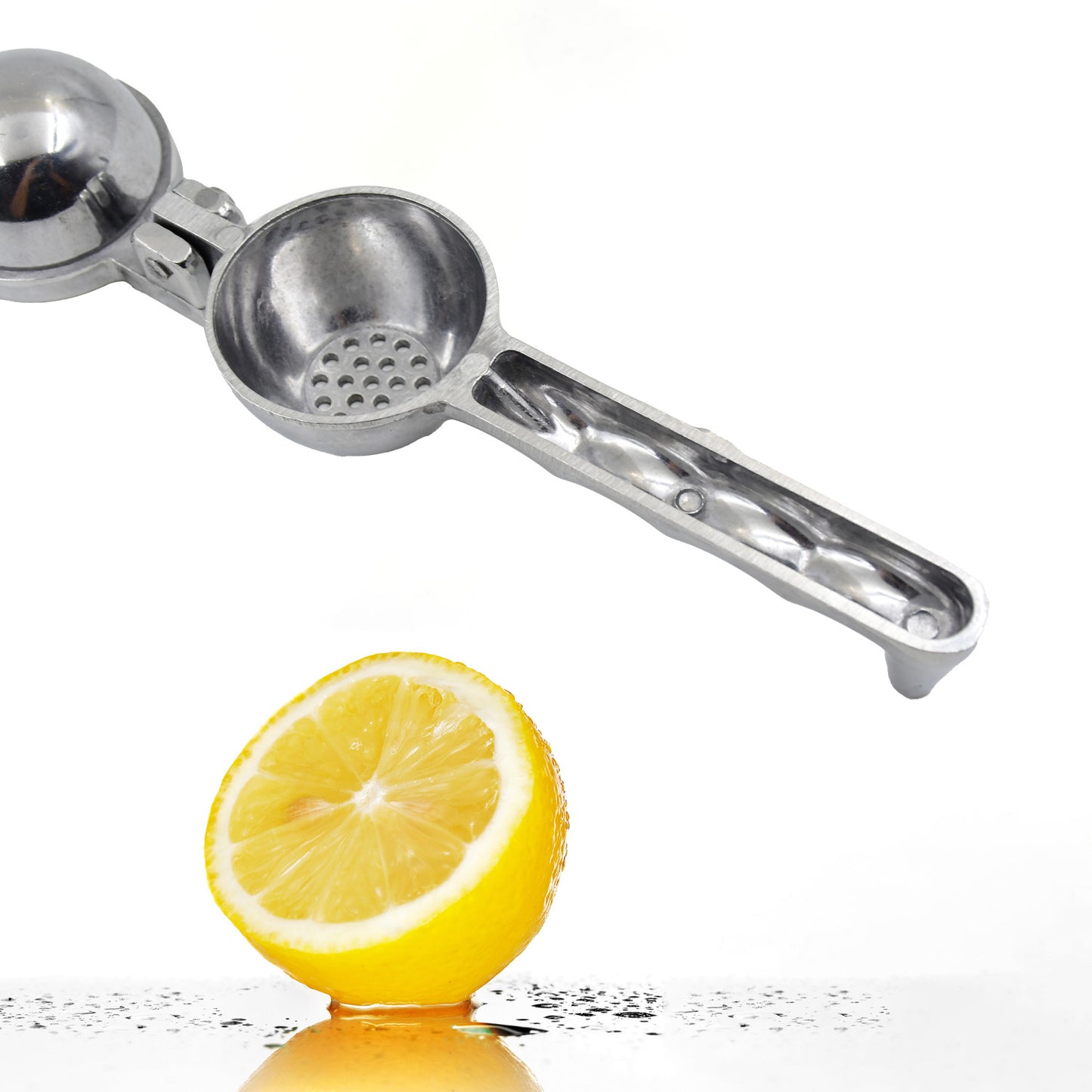 Stainless Steel Lemon Squeezer | Heavy-Duty Hand Juicer for Citrus Fruits