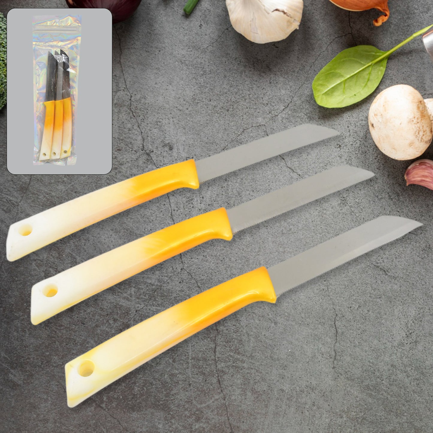 Premium Kitchen Knife with Stainless Steel Blade | Sharp & Durable