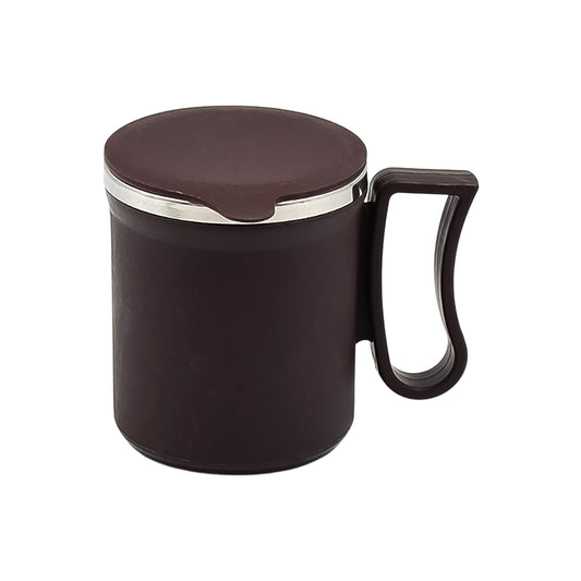Stainless Steel Coffee Mug with Lid | 200ml Insulated Cup