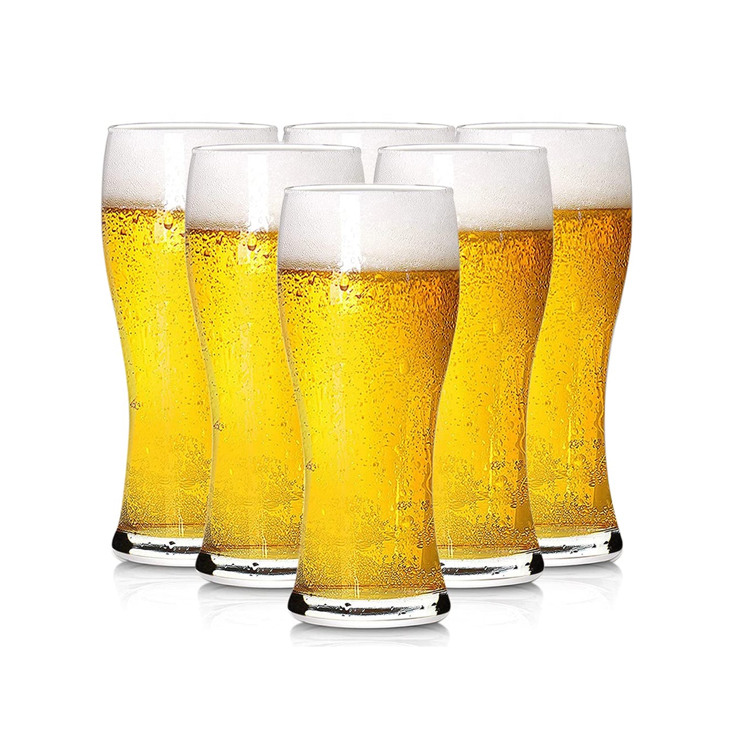 🥂 Juice & Water Glass Tumbler – Pure Glass, 6 Pcs Set