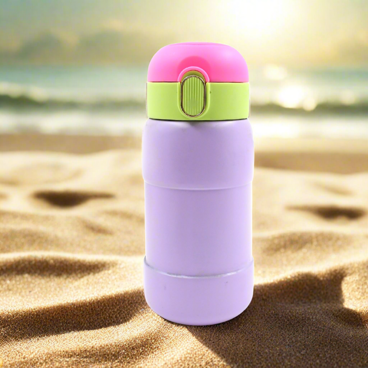 400ml Stainless Steel Water Bottle – Cute, Spill-Proof & BPA-Free for Kids & Adults 🦆🚰✨