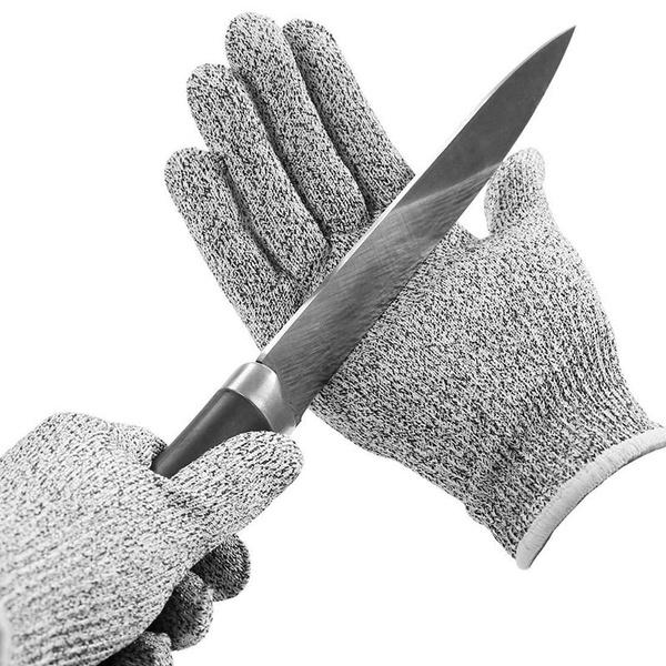 Anti-Cutting Resistant Hand Safety Gloves | Cut-Proof Protection Gloves (Multicolor)