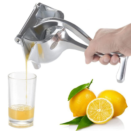 Manual Aluminium Metal Fruit Press Juicer – Heavy Duty Hand Juicer for Fresh Juice