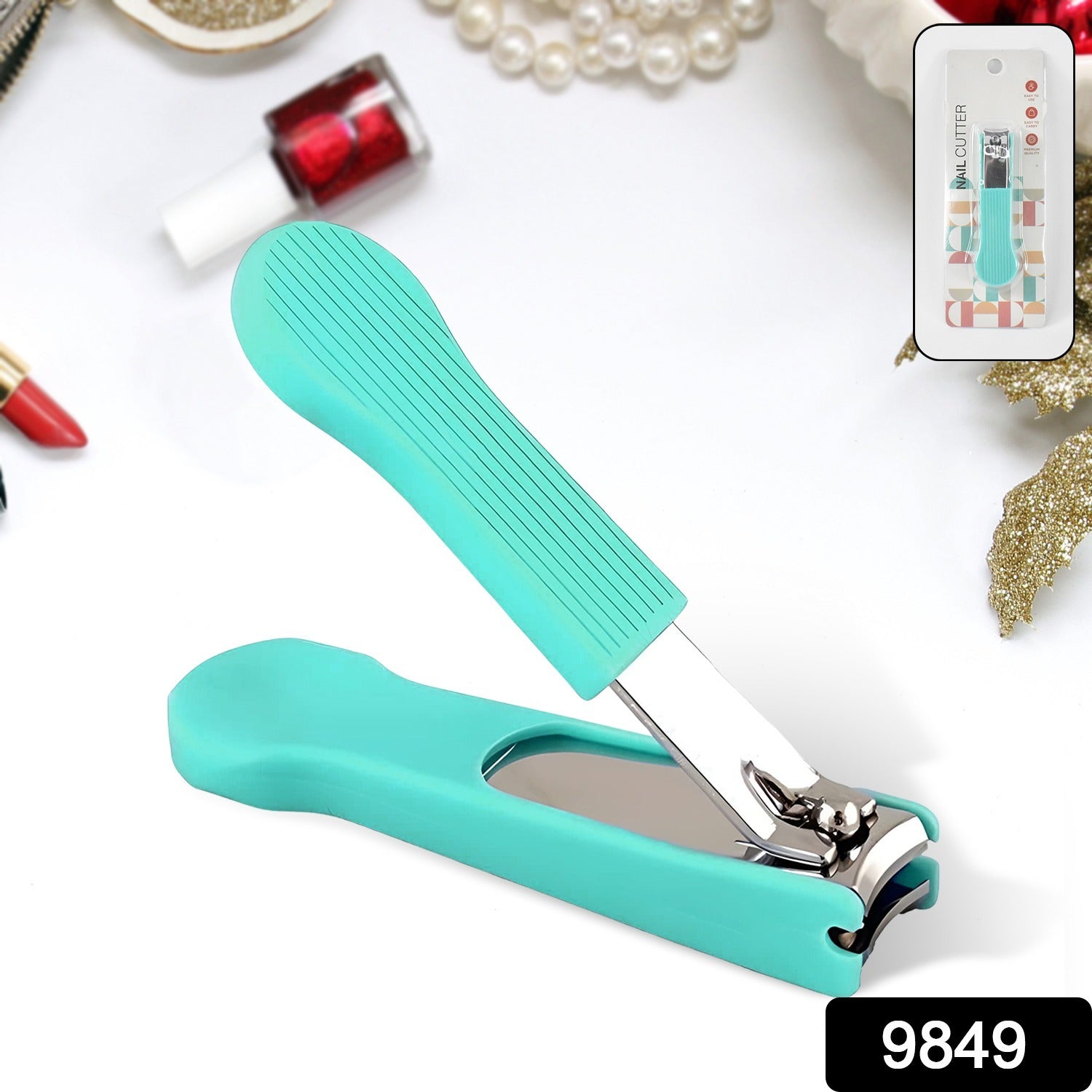 Adult Nail Clippers | Large Plastic Nail Clippers for Easy & Precise Trimming (1 PC)