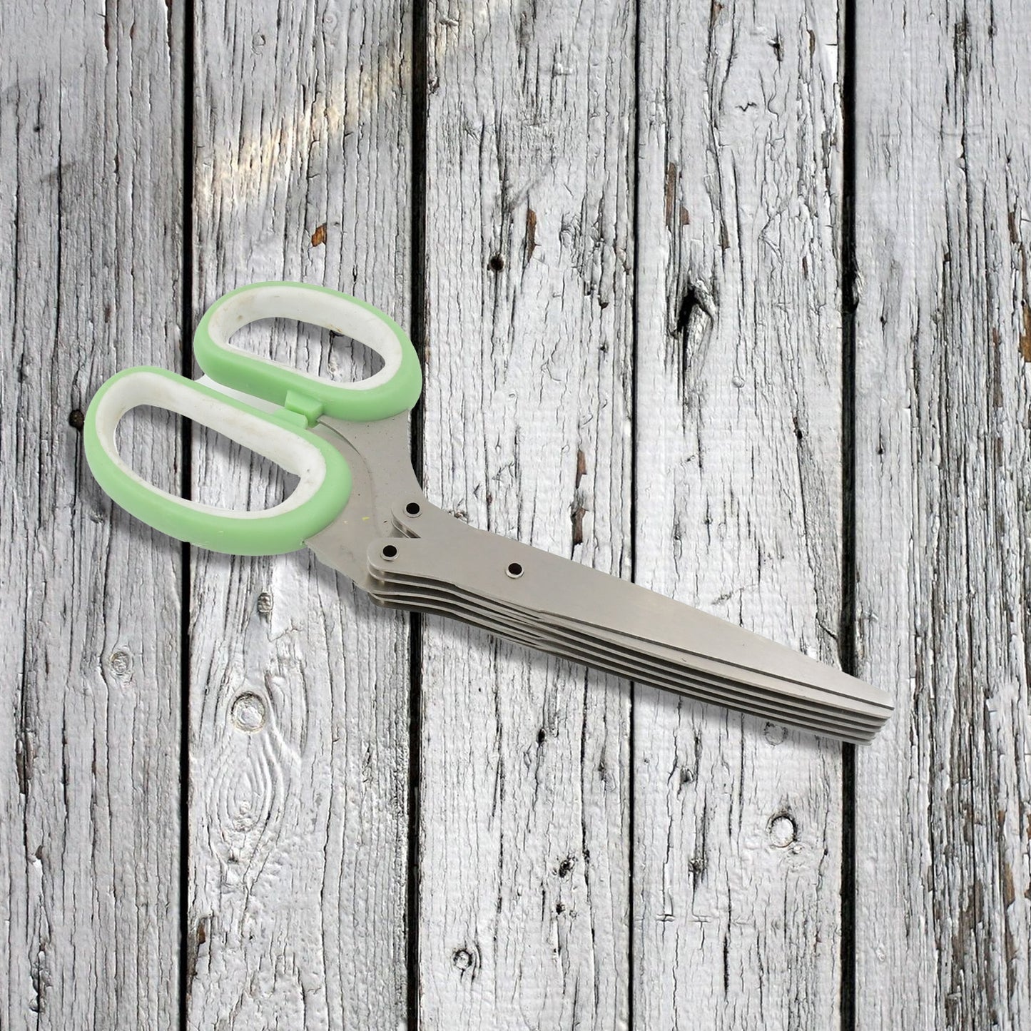 Multifunctional Stainless Steel Herb Scissors | 5-Blade Kitchen Shears