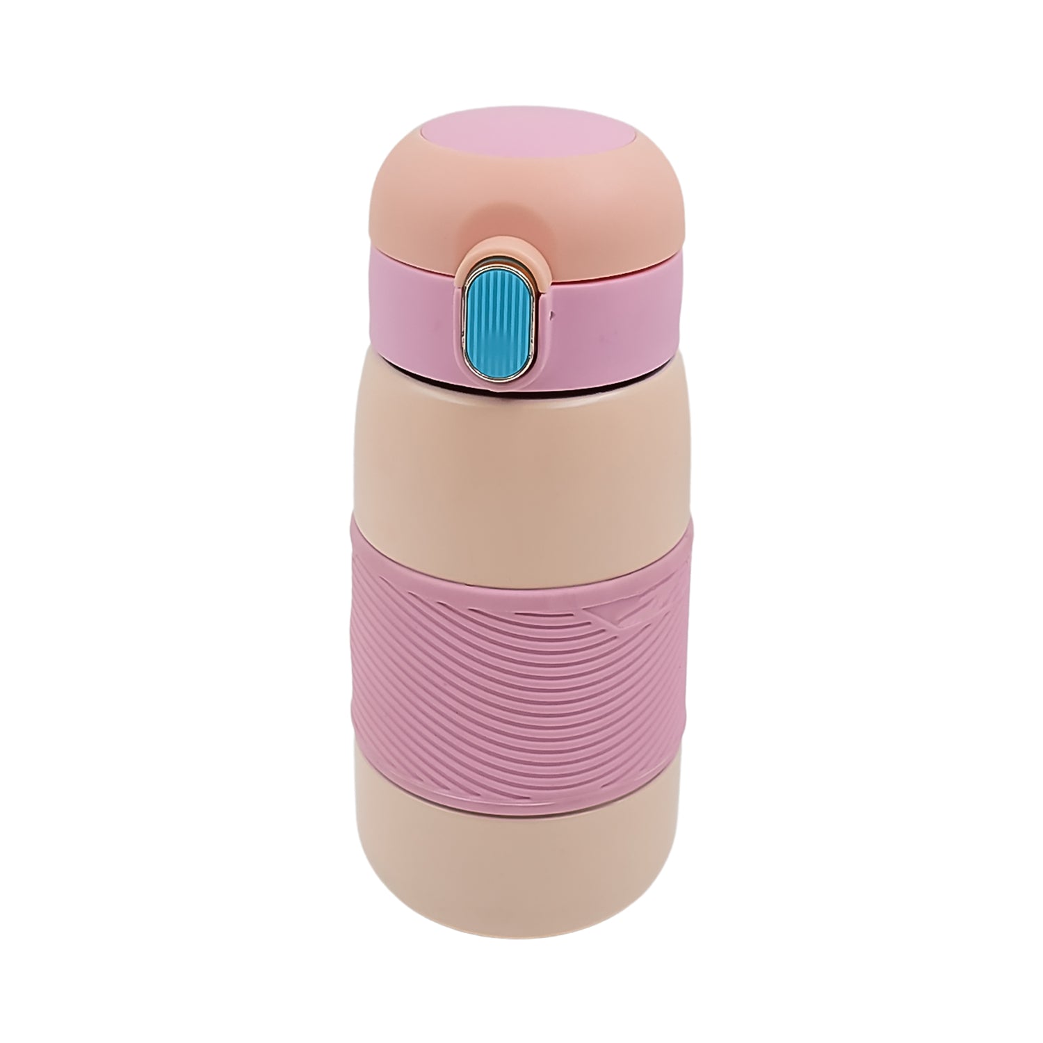 420ml Insulated Stainless Steel Bottle – Leakproof, Rubber Grip & Travel-Friendly 🚰❄️🔥