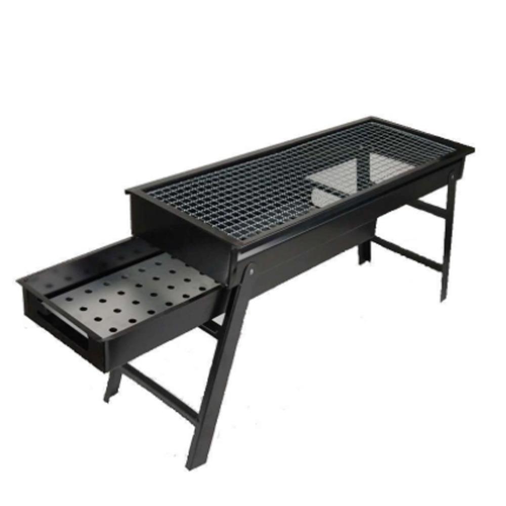 Folding Portable BBQ Grill Set – Outdoor & Home Barbecue Cooking
