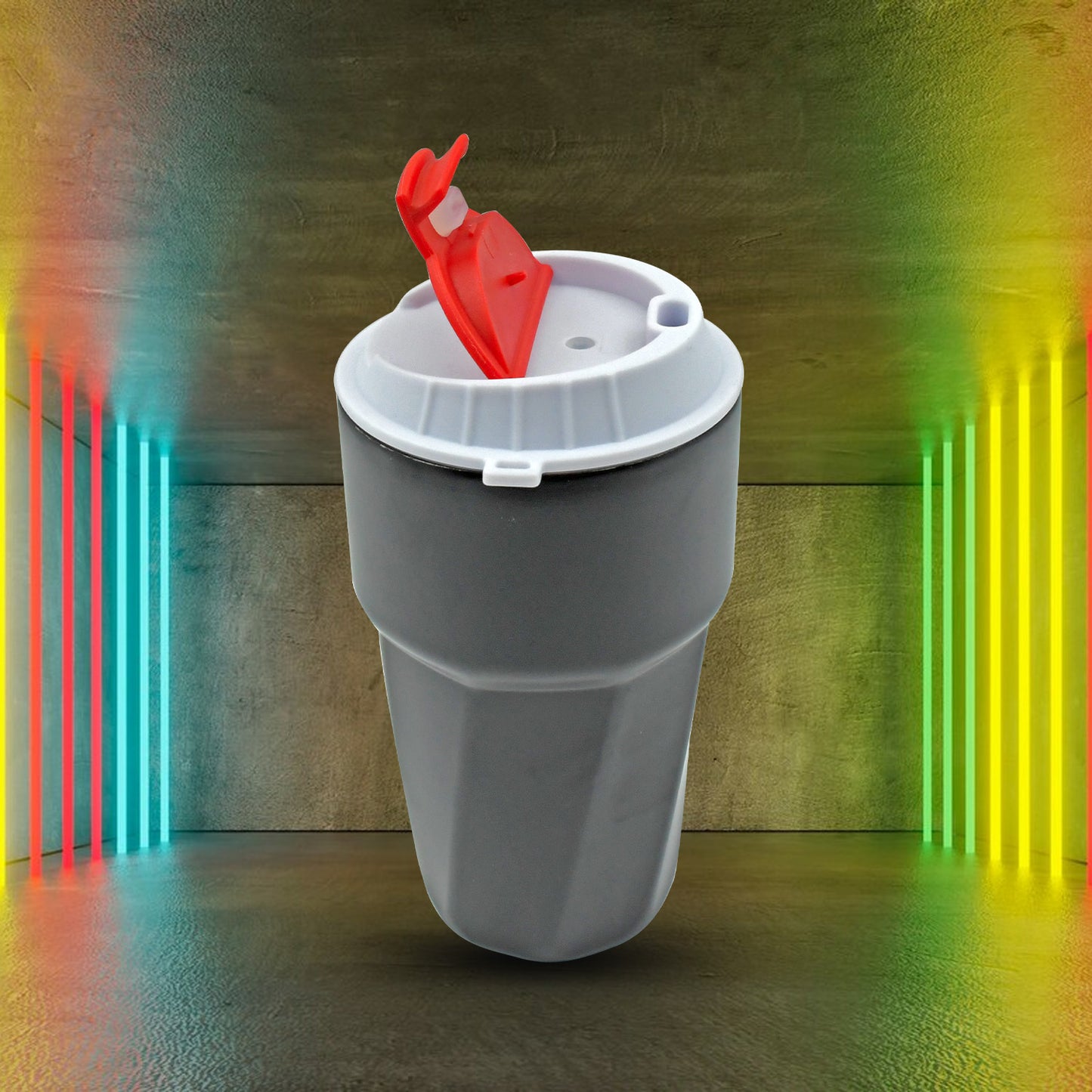 Stainless Steel Vacuum Insulated Travel Mug – Reusable Thermal Coffee Cup with Lid