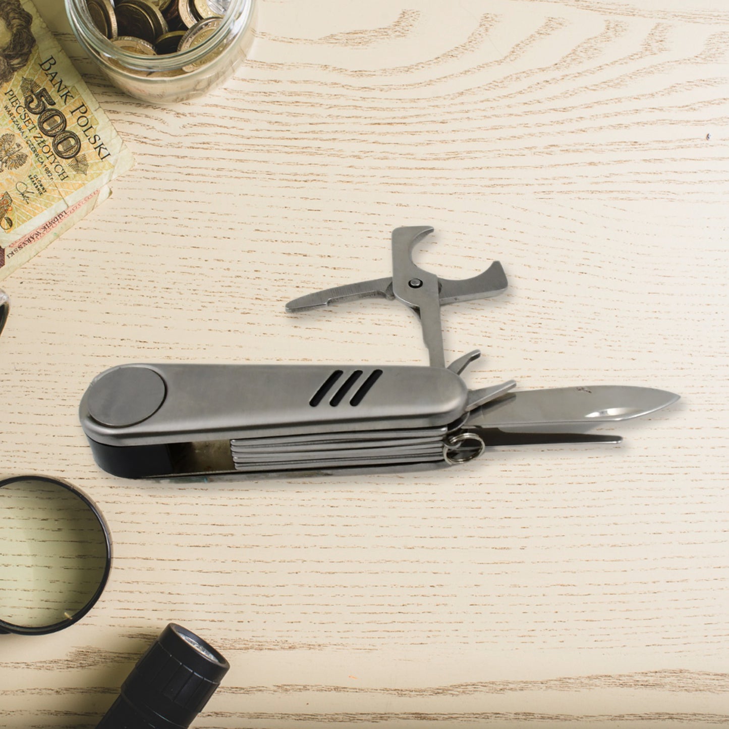 Multi-Function Pocket Tool Chest Knife – Compact Survival Gear for Everyday Use