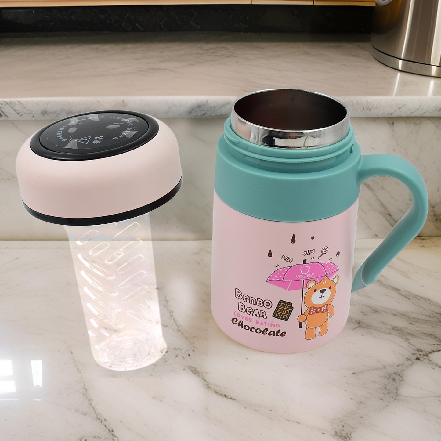 Smart Vacuum Insulated Water Bottle with LED Temperature Display – 600 ml, Gift Box – Temperature Display, Leak-Proof, Stylish